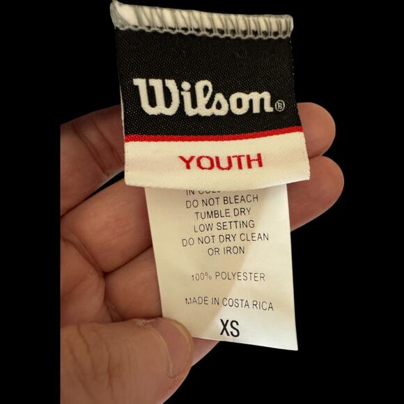Wilson Youth Baseball Pants Gray XS New with Tags Elastic Waist 100% Polyester - Picture 8 of 10